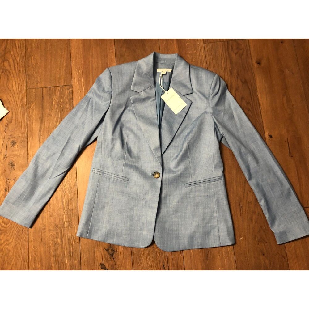 Woman's Small Sport Suit Light Blue Jacket New